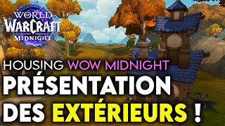 COMMENT FONCTIONNENT LES EXTÉRIEURS DANS L'HOUSING DE WOW MIDNIGHT ! 🔥🔥