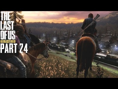 The Last Of Us Remastered Grounded Mode Walkthrough Part 24 - Ambush - PS4 Gameplay 1080P