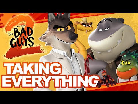 'Taking Everything' Lyric Video by Busta Rhymes | THE BAD GUYS 2