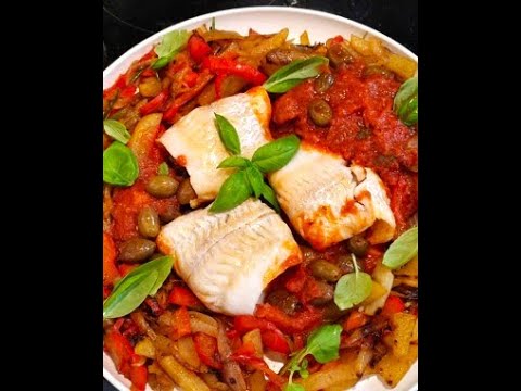 MERLUZZO IN GUAZZETTO DI VERDURE