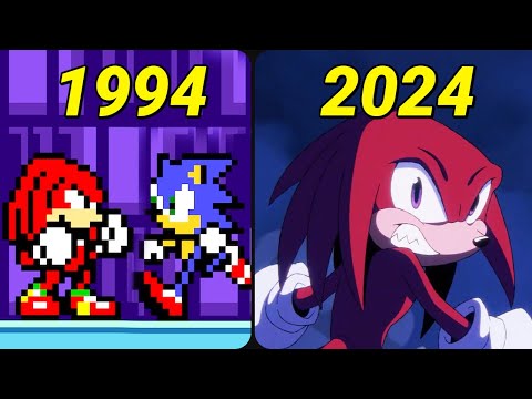 The Hidden Secrets of KNUCKLES Boss Battles from 1994 to 2024