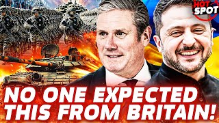 ⚡️NOW! BRITAIN CHARGES INTO BATTLE: THOUSANDS DEPLOY TO LIBERATE UKRAINE! KREMLIN IN PANIC!