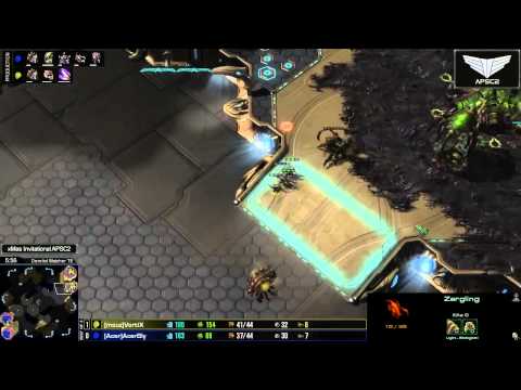 SC2 Vortix vs BLY Game 2 Christmas Invitational Starcraft 2 Tournament