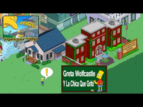 Los Simpson Springfield "Black Friday 2018: Cap. 12 - Greta Wolfcastle y la chica que gritó" Tony