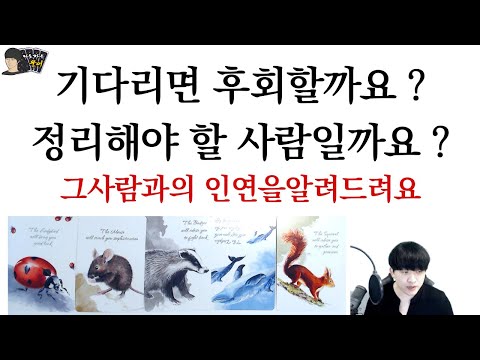 (타로)기다릴까, 정리할까? 인연의 끝, 그 사람의 속마음과 연락·재회 운