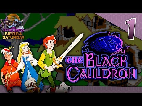 Sierra Saturday: Let's Play The Black Cauldron - Episode 1 - Journey of the Oracle-pig