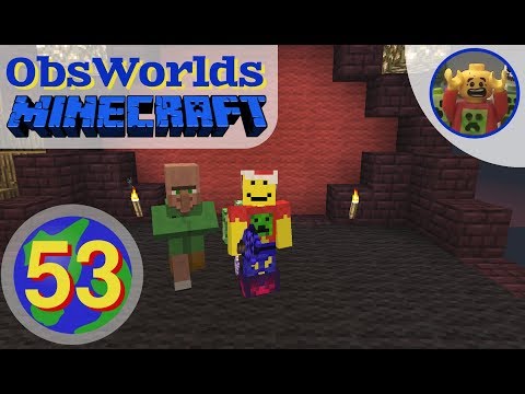 Jim Plays ObsWorlds Minecraft E53 - Monking Quest