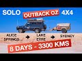 SOLO Outback OZ 4x4 Lake Eyre Central Australia 8 Days 3300km A Photographic Journey