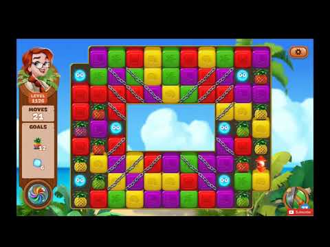 Lost Island Blast Adventure Level 1126 NO BOOSTERS - A S GAMING