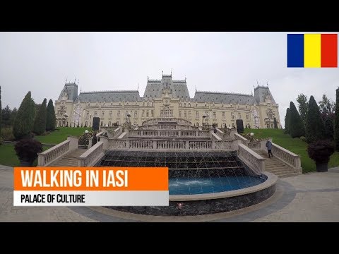 Walking in Iasi (Palace of Culture) ᴴᴰ
