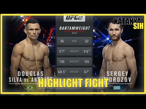 UFC 271 Douglas Silva de Andrade vs Sergey Morozov (HIGHLIGHT FIGHT) || KATANYA SIH