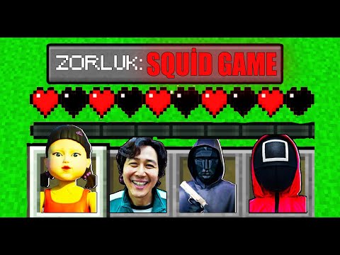 SQUİD GAME ZORLUK SEVİYESİ ⚠️ - Minecraft @BAYDOKTOR