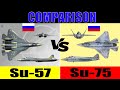 Su 57 Vs Su 75 Comparison Sukhoi Su 75 Checkmate Vs Sukhoi Su 57 Felon Which Is Better