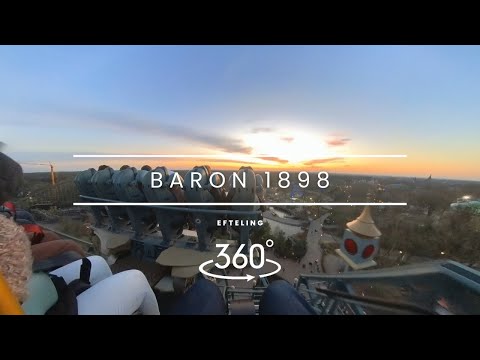 🎢 Baron 1898 VR 360 | Efteling's Ultimate Coaster | Insta 360 X3