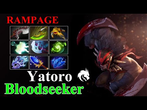 Yatoro - Bloodseeker RAMPAGE | Team SPIRIT vs XTREME GAMING - Dota2 #dota2 #rampage #yatoro #spirit