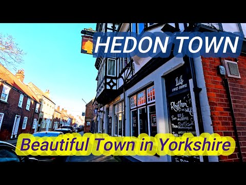 HEDON Town ,Yorkshire England  virtual walk  #GimbalWalkwithMe