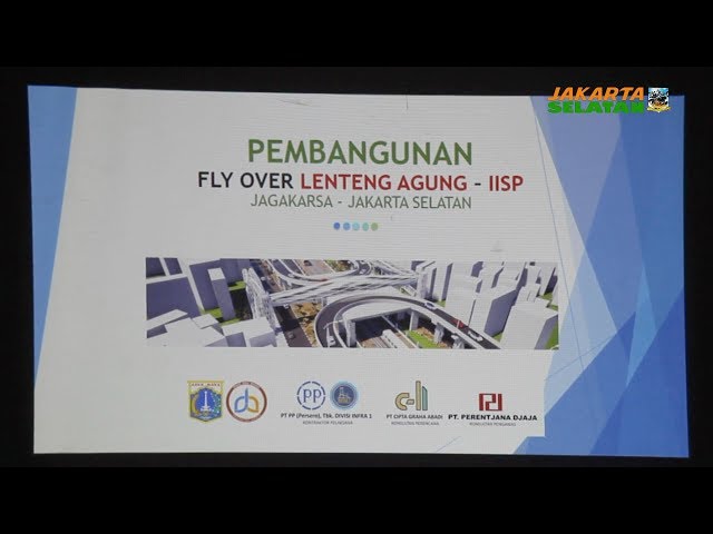 Pembangunan Simpang Tak Sebidang Fly Over Lenteng Agung IISIP 