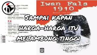 mimpi yang terbeli (Iwan fals+lirik)