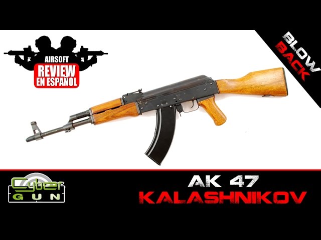 Vídeo relacionado con Cybergun 2000 BBS Kalashnikov - Biberón - 6 mm 0,20gr.