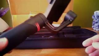 Flowmotion One Stabilizer and carbon extension pole unboxing