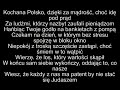O.S.T.R. - Kochana Polsko TEKST 