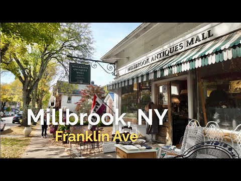 Relaxing Walk on Franklin Avenue, Millbrook, New York