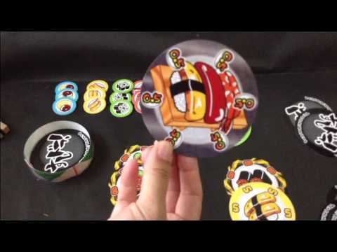 Sushi Dora - an unboxing & How to play by the OCD Gamer