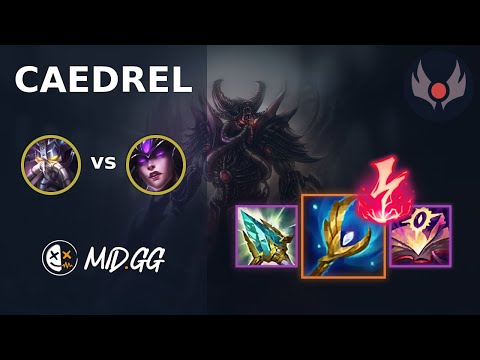 MID.GG: [ Caedrel ] Kassadin MID vs Syndra | EUW GRANDMASTER | LOL Season 2025