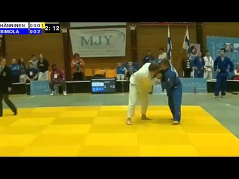 Judon SM 2015: M-81: HÄNNINEN - SIMOLA