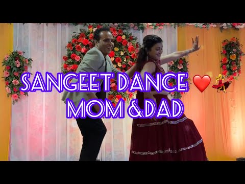 Sangeet Dance Performance of My Mom and Dad🤩✨💃