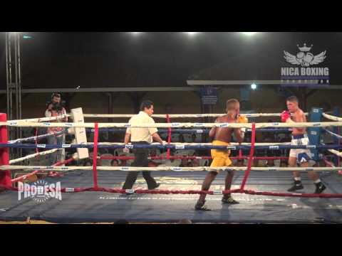Alvaro Lagos vs Ernesto Obando - Nica Boxing Promotions