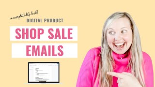 Email Marketing Schedule for a Digital Product Sale | bts look at my own emails!