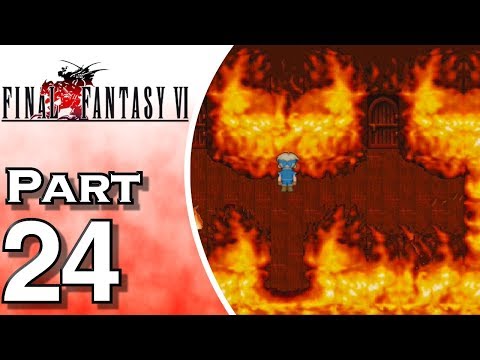 Let's Play Final Fantasy VI iOS (Gameplay + Walkthrough) Part 24 - Buried in Flames