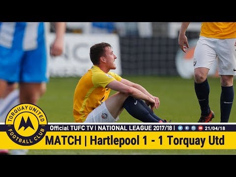 Official TUFC TV | Hartlepool United 1 - 1 Torquay United 21/04/18