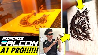 Creality Falcon A1 Pro: Recensione Incisore Laser Professionale che taglia legno e incide metalli