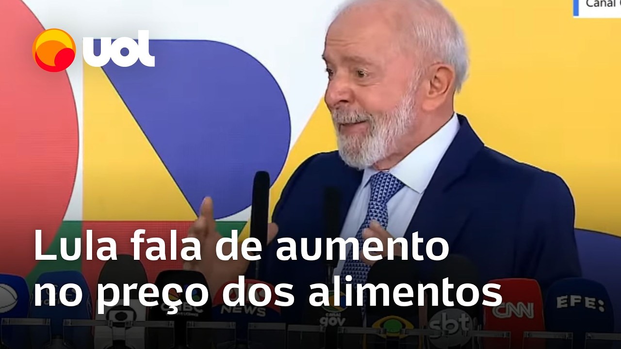 Lula diz que não fará 'bravata' para controlar preço dos alimentos e explica reunião com bancos