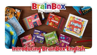 BrainBox English stolní hra slovní druhy a gramatika anglicky