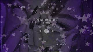 ↳ ❝ [one way or another - blondie slowed + rain sounds] ¡! ❞
