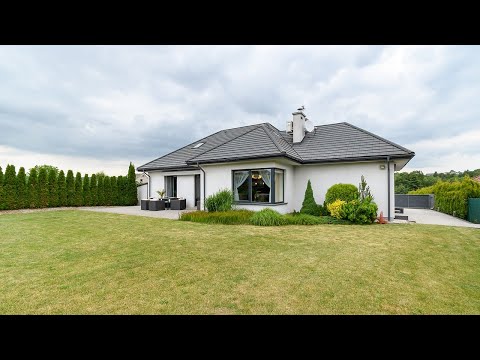 Nowoczesny dom na sprzedaż pod Krakowem- wysoki standard, zagospodarowana działka!