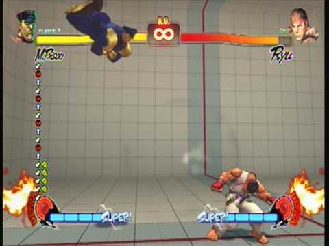 Street Fighter 4 MBison - Bison Head Press