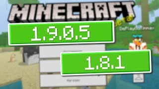 ВЫШЕЛ НОВЫЙ Minecraft PE 1.9.0.5 (Бета) и 1.8.1 (Релиз) - РАБОЧИЙ XBOX LIVE!