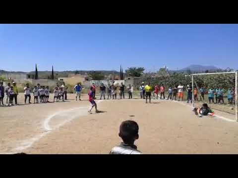 Atajadas de porteros niños maicol vs leo