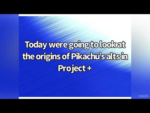 Pikachu project + alt origins