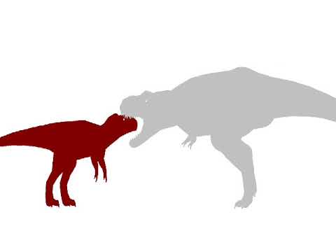 Dinosaur Battle Ceratosaurus vs Tyrannosaurus