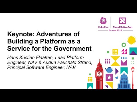 Keynote: Adventures of Building a Platform as a Service for the Gover... H.K. Flaatten & A.F. Strand