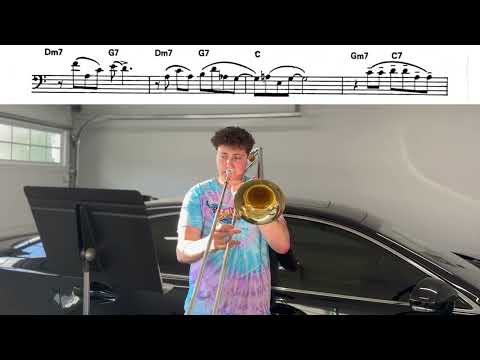 Jazz Etude for Trombone "C Major" (Jack Gale) - Nathan Chambers