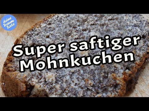 Super saftiger Mohnkuchen - Mohntorte - Einfache Rezepte
