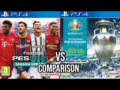 PES 2021 Vs PES 2020 PS4