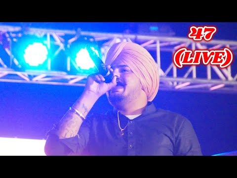 47 - Sidhu Moose Wala (LIVE 2020)