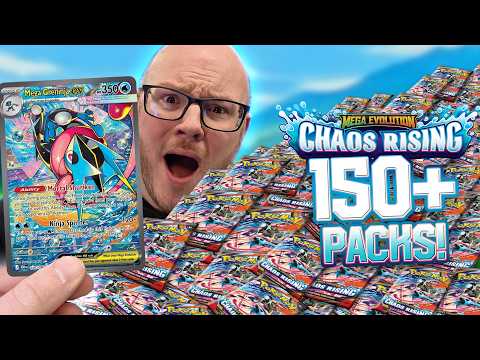 I opened 150+ Chaos Rising Packs - Could I pull the GRENINJA?